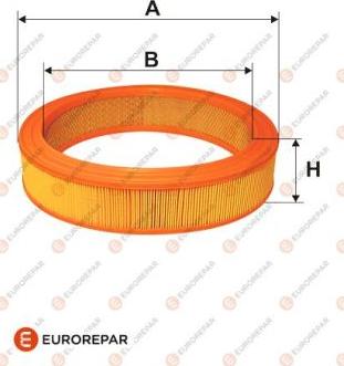 EUROREPAR E147094 - Gaisa filtrs adetalas.lv