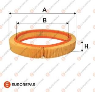 EUROREPAR E147049 - Gaisa filtrs adetalas.lv