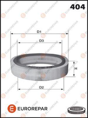 EUROREPAR E147021 - Gaisa filtrs adetalas.lv