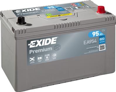 Exide EA954 - Startera akumulatoru baterija adetalas.lv