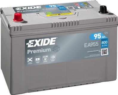 Exide EA955 - Startera akumulatoru baterija adetalas.lv