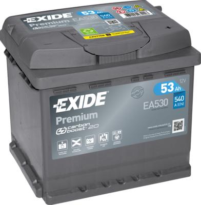 Exide EA530 - Startera akumulatoru baterija adetalas.lv