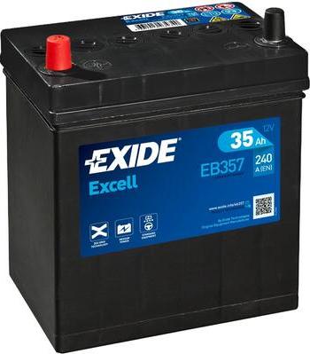 Exide EB357 - Startera akumulatoru baterija adetalas.lv