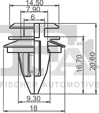 FA1 10-40016.10 - Moldings / aizsarguzlika adetalas.lv