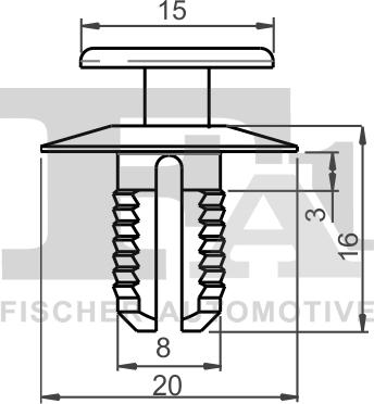 FA1 10-20002.5 - Moldings / aizsarguzlika adetalas.lv