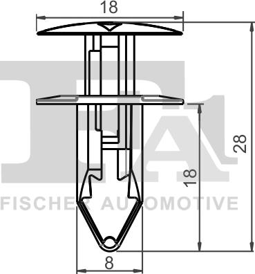 FA1 12-20004.5 - Moldings / aizsarguzlika adetalas.lv