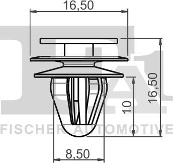 FA1 78-40009.25 - Moldings / aizsarguzlika adetalas.lv