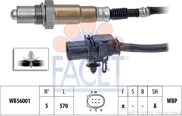 FACET 108438 - Lambda zonde adetalas.lv