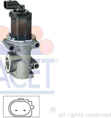 FACET 23.0121 - Izpl. gāzu recirkulācijas vārsts adetalas.lv