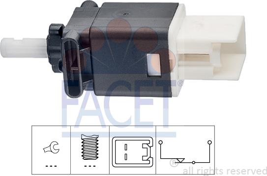 FACET 7.1269 - Bremžu signāla slēdzis adetalas.lv