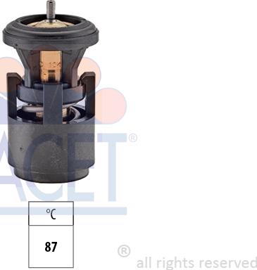 FACET 7.8420S - Termostats, Dzesēšanas šķidrums adetalas.lv