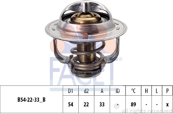 FACET 7.8693S - Termostats, Dzesēšanas šķidrums adetalas.lv