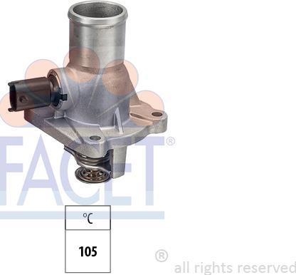 FACET 7.8861 - Termostats, Dzesēšanas šķidrums adetalas.lv