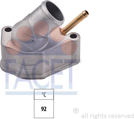 FACET 7.8287 - Termostats, Dzesēšanas šķidrums adetalas.lv