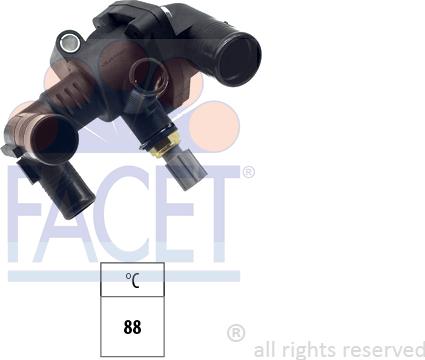 FACET 7.7949 - Termostats, Dzesēšanas šķidrums adetalas.lv