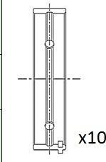 FAI AutoParts BM1052-STD - Kloķvārpstas gultnis adetalas.lv