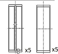 FAI AutoParts BM1023-STD - Kloķvārpstas gultnis adetalas.lv