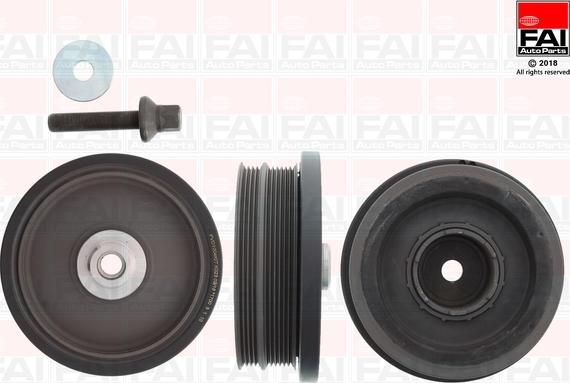 FAI AutoParts FVD1004K - Piedziņas skriemelis, Kloķvārpsta adetalas.lv