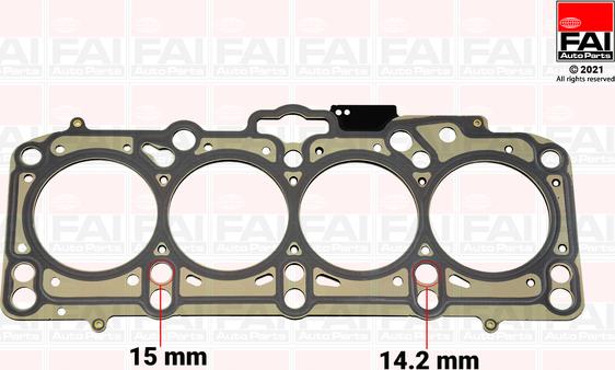 FAI AutoParts HG1012A - Blīve, Motora bloka galva adetalas.lv