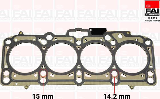 FAI AutoParts HG1012 - Blīve, Motora bloka galva adetalas.lv