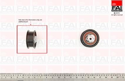 FAI AutoParts T9493 - Spriegotājrullītis, Gāzu sadales mehānisma piedziņas siksna adetalas.lv