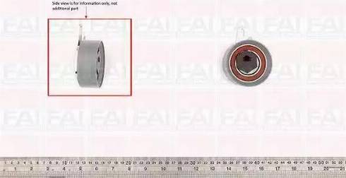 FAI AutoParts T9486 - Spriegotājrullītis, Gāzu sadales mehānisma piedziņas siksna adetalas.lv