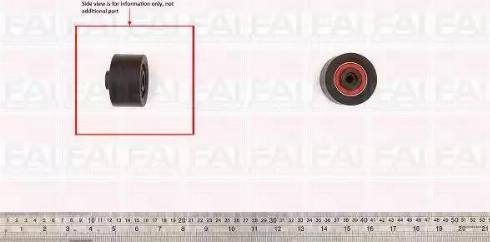 FAI AutoParts T9480 - Parazīt / Vadrullītis, Zobsiksna adetalas.lv