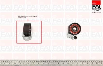 FAI AutoParts T9567 - Spriegotājrullītis, Gāzu sadales mehānisma piedziņas siksna adetalas.lv