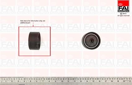 FAI AutoParts T9519 - Parazīt / Vadrullītis, Zobsiksna adetalas.lv