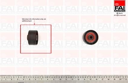 FAI AutoParts T9534 - Parazīt / Vadrullītis, Zobsiksna adetalas.lv