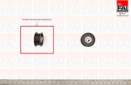 FAI AutoParts T9309 - Spriegotājrullītis, Gāzu sadales mehānisma piedziņas siksna adetalas.lv