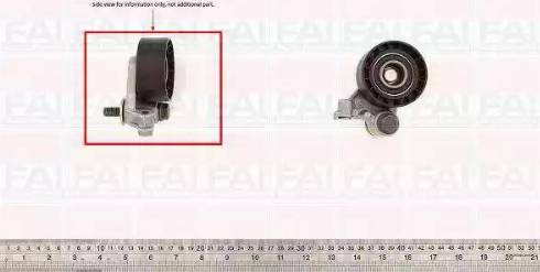 FAI AutoParts T9316 - Spriegotājrullītis, Gāzu sadales mehānisma piedziņas siksna adetalas.lv