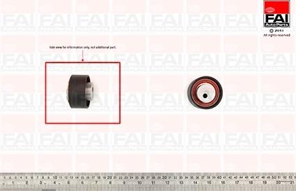 FAI AutoParts T9385 - Spriegotājrullītis, Gāzu sadales mehānisma piedziņas siksna adetalas.lv