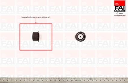 FAI AutoParts T9259 - Parazīt / Vadrullītis, Zobsiksna adetalas.lv