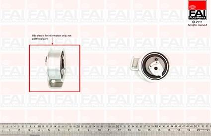 FAI AutoParts T9774 - Spriegotājrullītis, Gāzu sadales mehānisma piedziņas siksna adetalas.lv