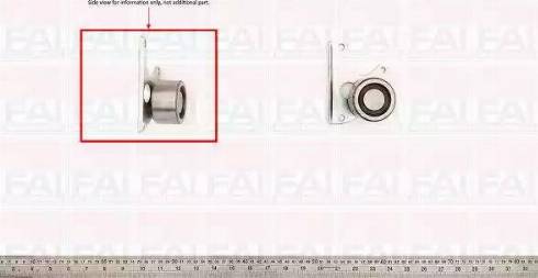 FAI AutoParts T3002 - Parazīt / Vadrullītis, Zobsiksna adetalas.lv