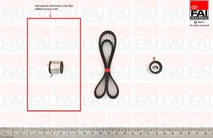 FAI AutoParts TBK61 - Zobsiksnas komplekts adetalas.lv