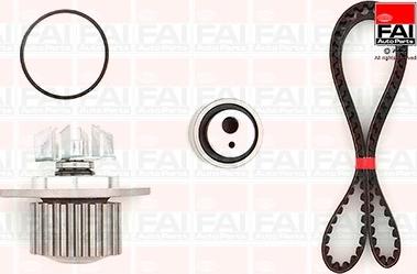 FAI AutoParts TBK08-2492 - Ūdenssūknis + Zobsiksnas komplekts adetalas.lv