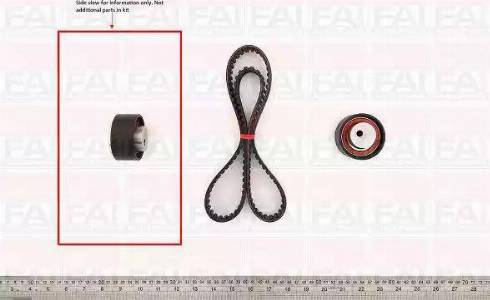 FAI AutoParts TBK189 - Zobsiksnas komplekts adetalas.lv