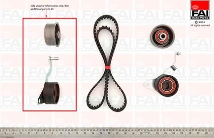 FAI AutoParts TBK215 - Zobsiksnas komplekts adetalas.lv