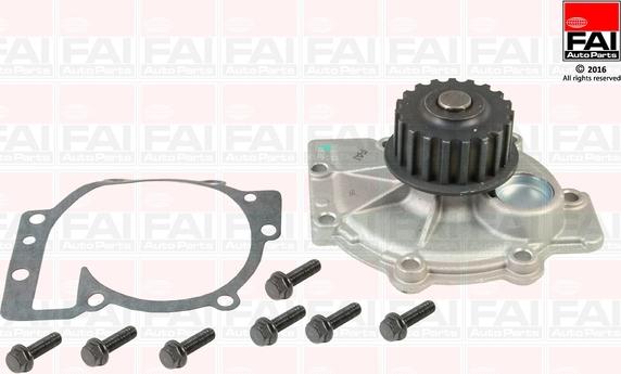 FAI AutoParts WP3090 - Ūdenssūknis adetalas.lv