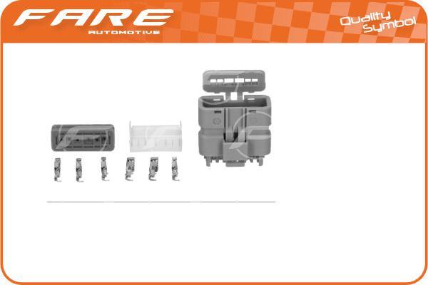 FARE SA 26608 - Vadu remkomplekts, EGR vārsts adetalas.lv