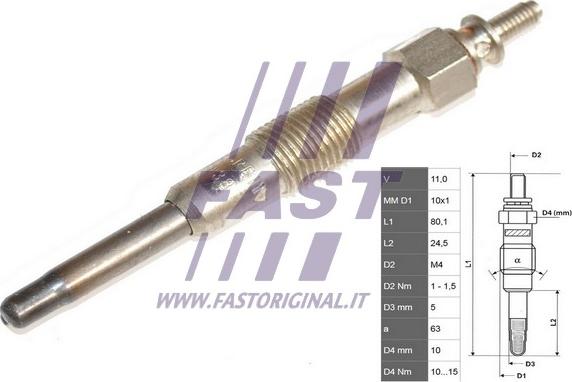 Fast FT82727 - Kvēlsvece adetalas.lv