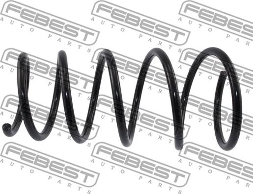 Febest 2408-011F-KIT - Balstiekārtas komplekts, Atsperes adetalas.lv