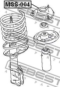 Febest MSS-004 - Amortizatora statnes balsts adetalas.lv