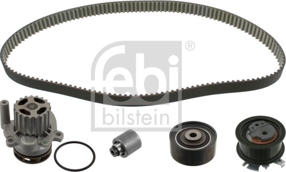 Febi Bilstein 45119 - Ūdenssūknis + Zobsiksnas komplekts adetalas.lv