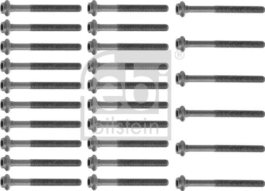 Febi Bilstein 10237 - Cilindru galvas skrūvju komplekts adetalas.lv