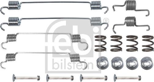 Febi Bilstein 182546 - Piederumu komplekts, Bremžu loki adetalas.lv