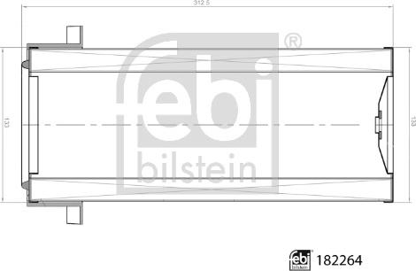 Febi Bilstein 182264 - Gaisa filtrs adetalas.lv