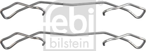 Febi Bilstein 182714 - Piederumu komplekts, Disku bremžu uzlikas adetalas.lv